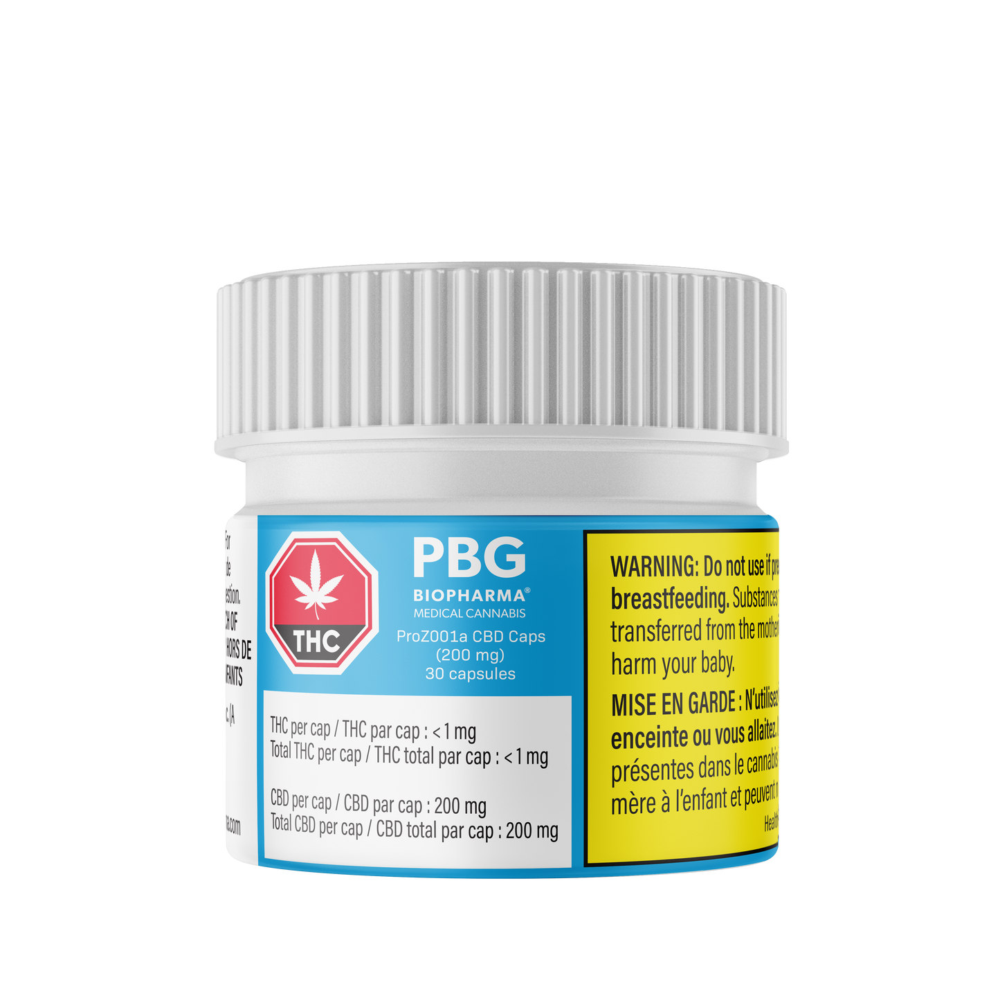 ProZ001a CBD (200mg) 30 Capsules