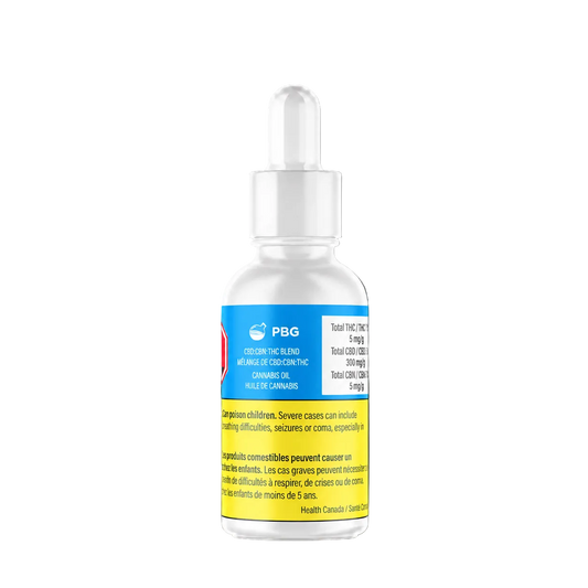 CBD:CBN:THC Blended Cannabis Oil